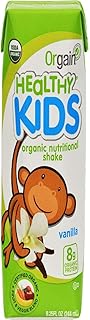ORGAIN SHAKE HLTHY KID VANILLA ORG, 8.25 Ounce (Pack iof 1)