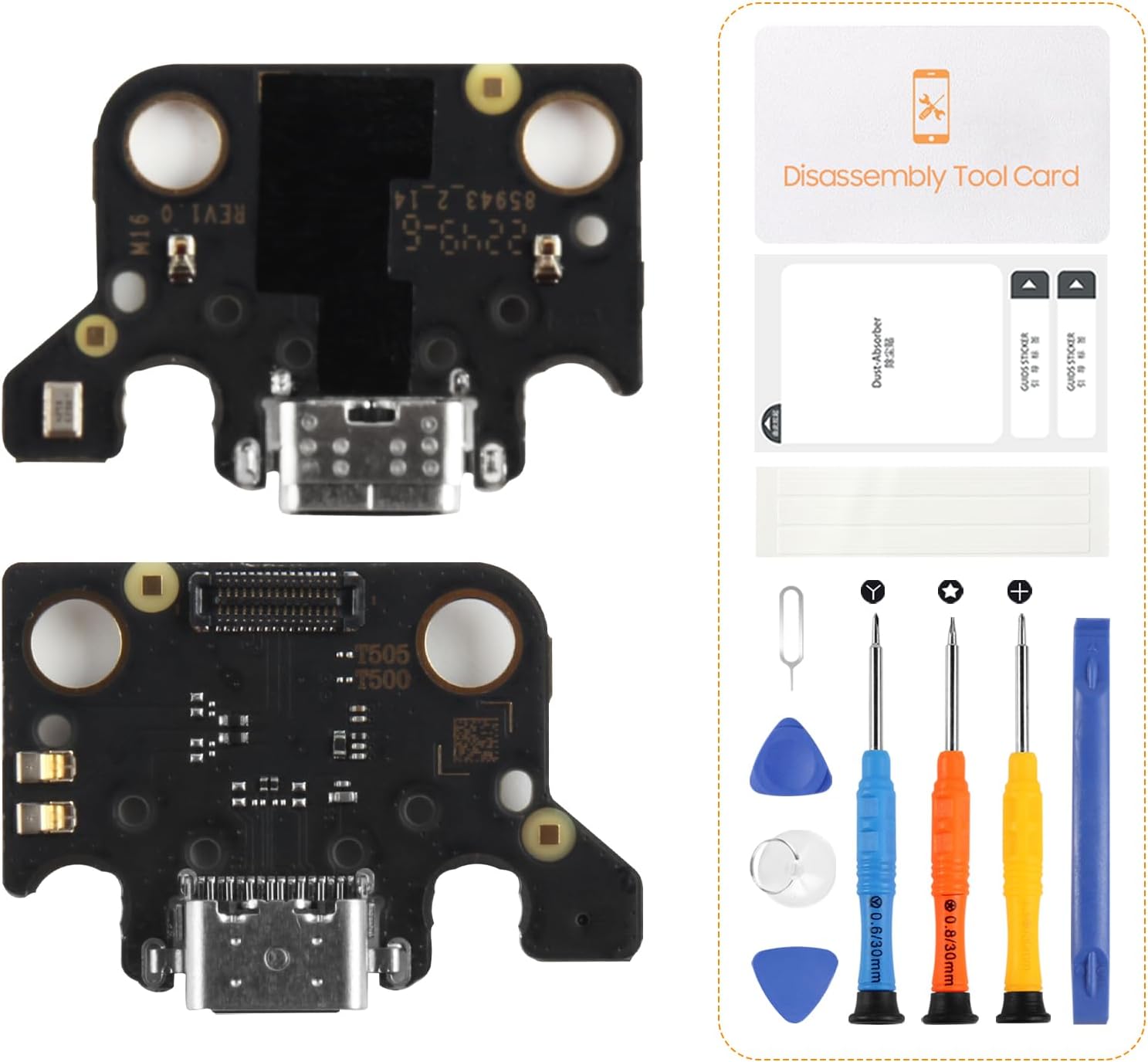 SRJTEK For Samsung Galaxy Tab A7 10.4 2020 Charging Port SM-T500/T505 USB Dock Connector for Galaxy Tab A7 Flex Cable Charging Port Charging Jack Replacement