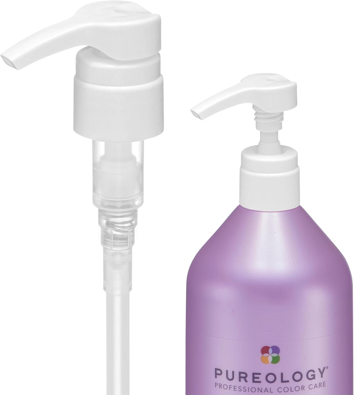 Pump Dispenser for Pureology Shampoo and Conditioner 33.8 oz Bottles [Package Includes 1 Pump]