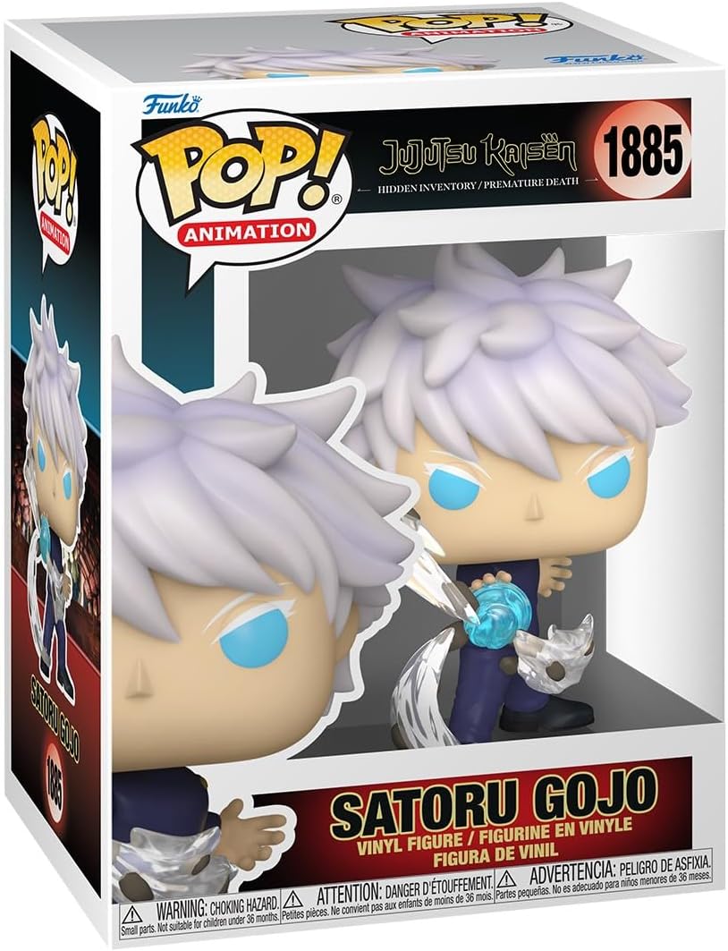Funko Pop Animation: JJK - Gojo - (Hidden Inv) - Jujutsu Kaisen - Collectable Vinyl Figure - Gift Idea - Official Merchandise - Toys for Kids & Adults - Anime Fans - Model Figure for Collectors