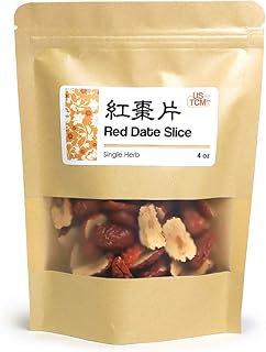 NEW PACKAGING Red Date Jujube Slice Hongzao 红枣片 Dried Fruits 4 Oz
