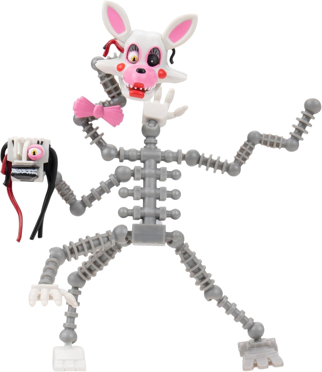 Five Nights at Freddys Mangle - 5-Inch Articulated Figure with Jumpscare Feature and Glow-In-The-Dark Eyes