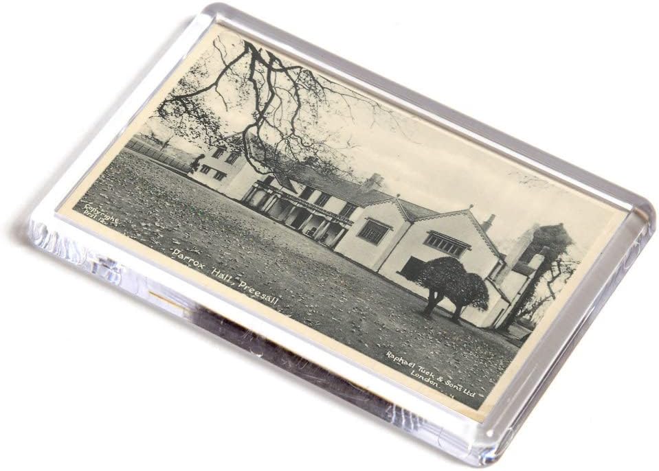 FRIDGE MAGNET - Vintage Lancashire - Parrox Hall, Preesall