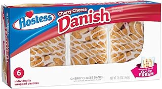 Hostess Bakery, Danish Cherry Cheese Bear Claw, 16.5 Oz
