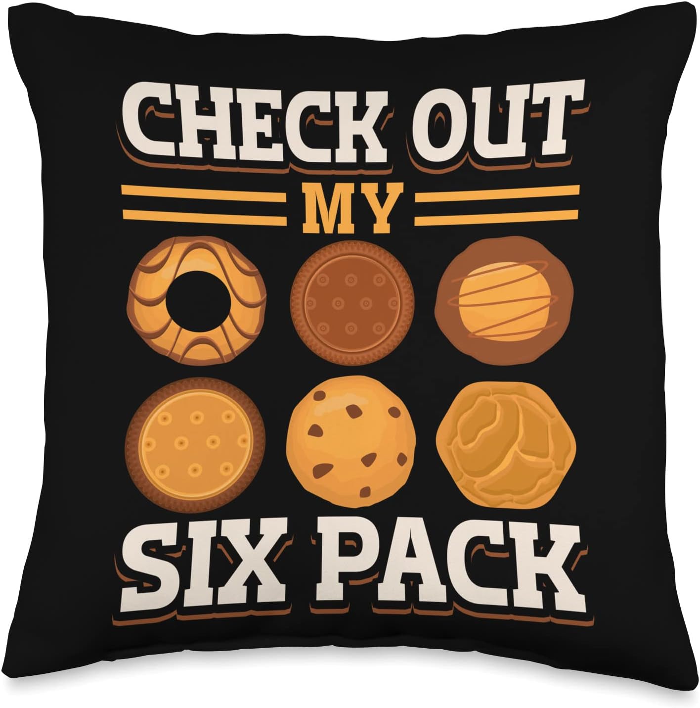 Scout Check Out My Six Pack Throw Pillow