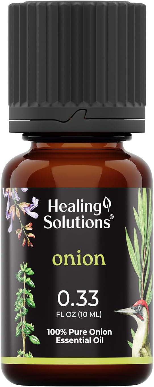 Healing Solutions Onion Essential Oil - 0.33 Fluid Ounces