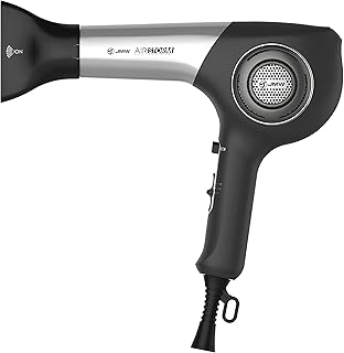 JMW AIR Storm Professional Hair Dryer - Ionic Ceramic, Lightweight, Quiet, Low Noise, Durable, Silent Blow Dryer, Best Powerful 1600W for Fast Drying