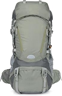 60L Waterproof Internal Frame Backpack, Large Hiking Backpack, Ultralight Frame Backpack for Women Men Travelling Mountain Climbing