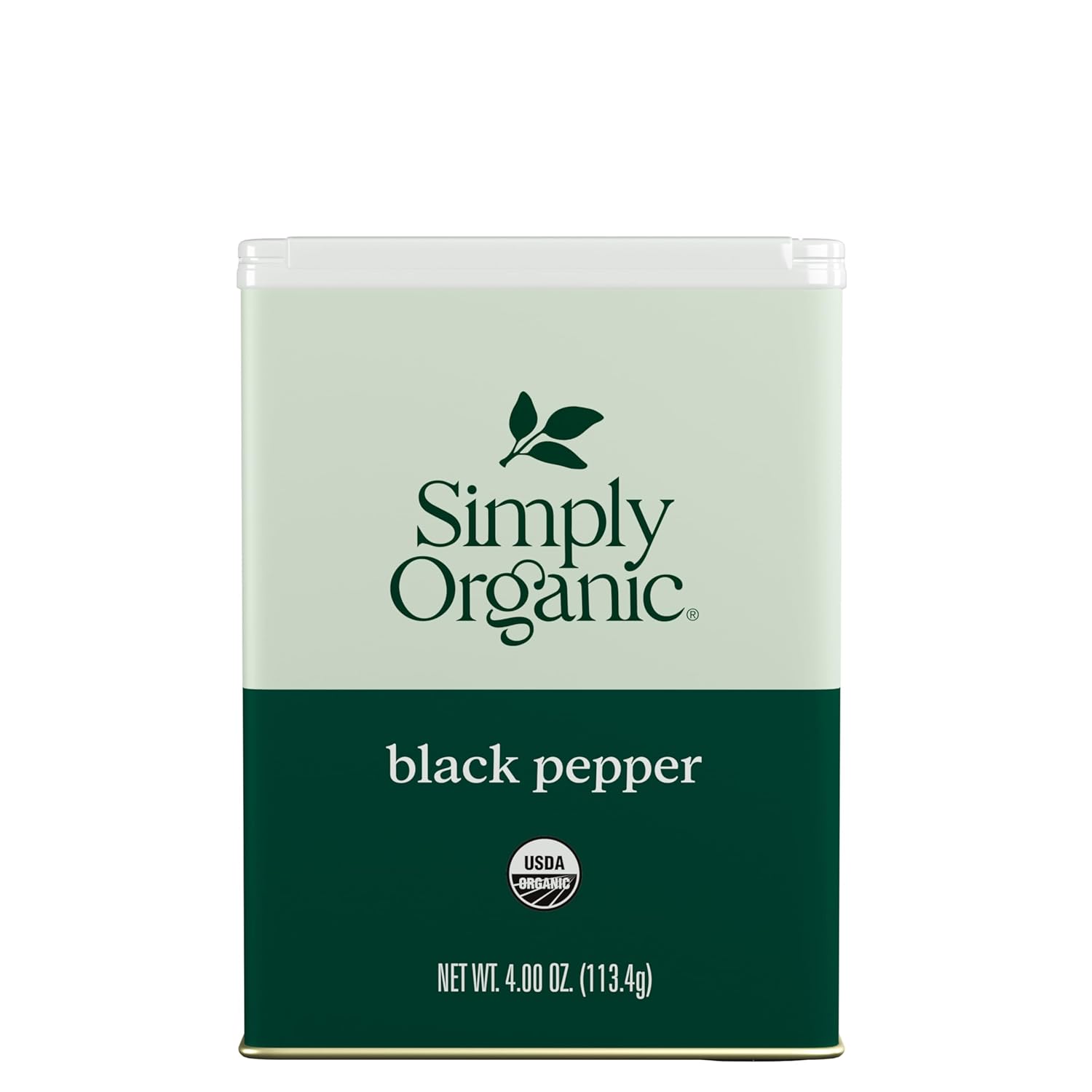 Simply Organic Black Pepper, 4 Oz