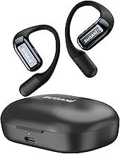 BUGANI Open Ear Headphones, Bluetooth 5.2 Wireless Headphones with Microphone, ENC Clear Talk, Immersive Stereo Sound, Fast Charging, 32H Playtime, Waterproof Sport Earbuds for Running.