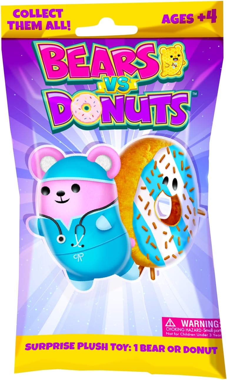 2 Pack Mystery Bags 4in Bean Filled Plushies: Collectibles (Styles Will Vary)