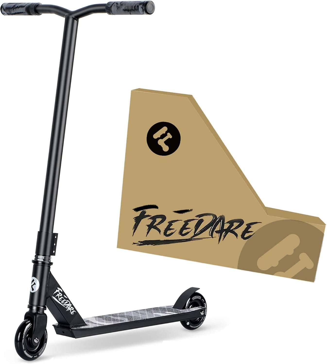 FREEDARE Pro Scooter Stunt Scooter Complete Trick Scooter for Kids 8 Years and Up, Teens, Adults, Boys and Girls Freestyle Street Scooter for Intermediate and Beginner Skate Park