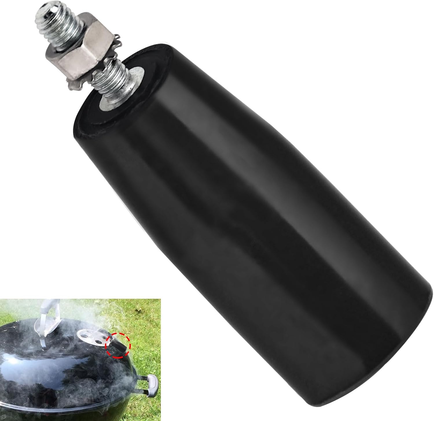 Damper Handle Compatible with W-eber WSM K-ettle BBQ S-Mokey Mountain