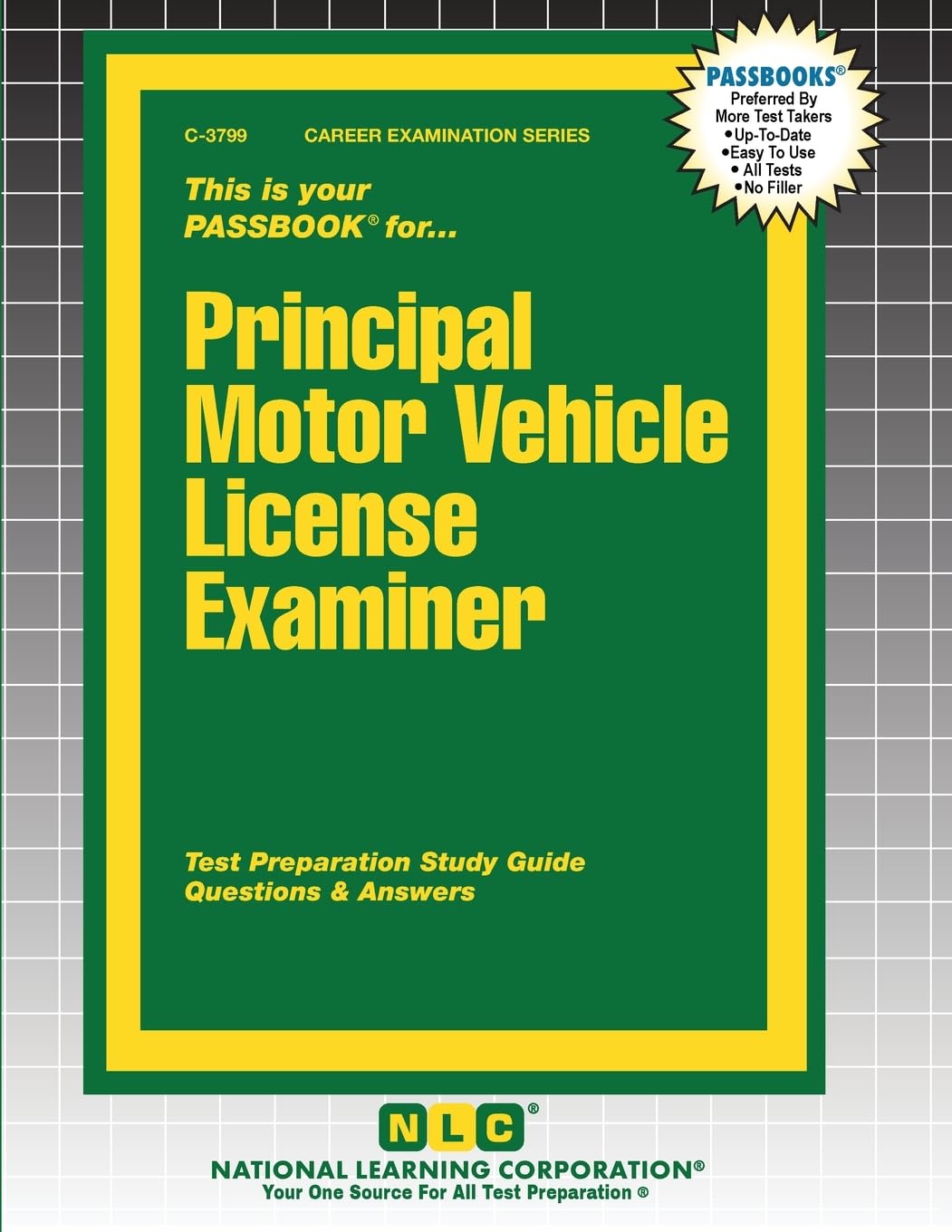 Principal Motor Vehicle License Examiner (Career Examination)
