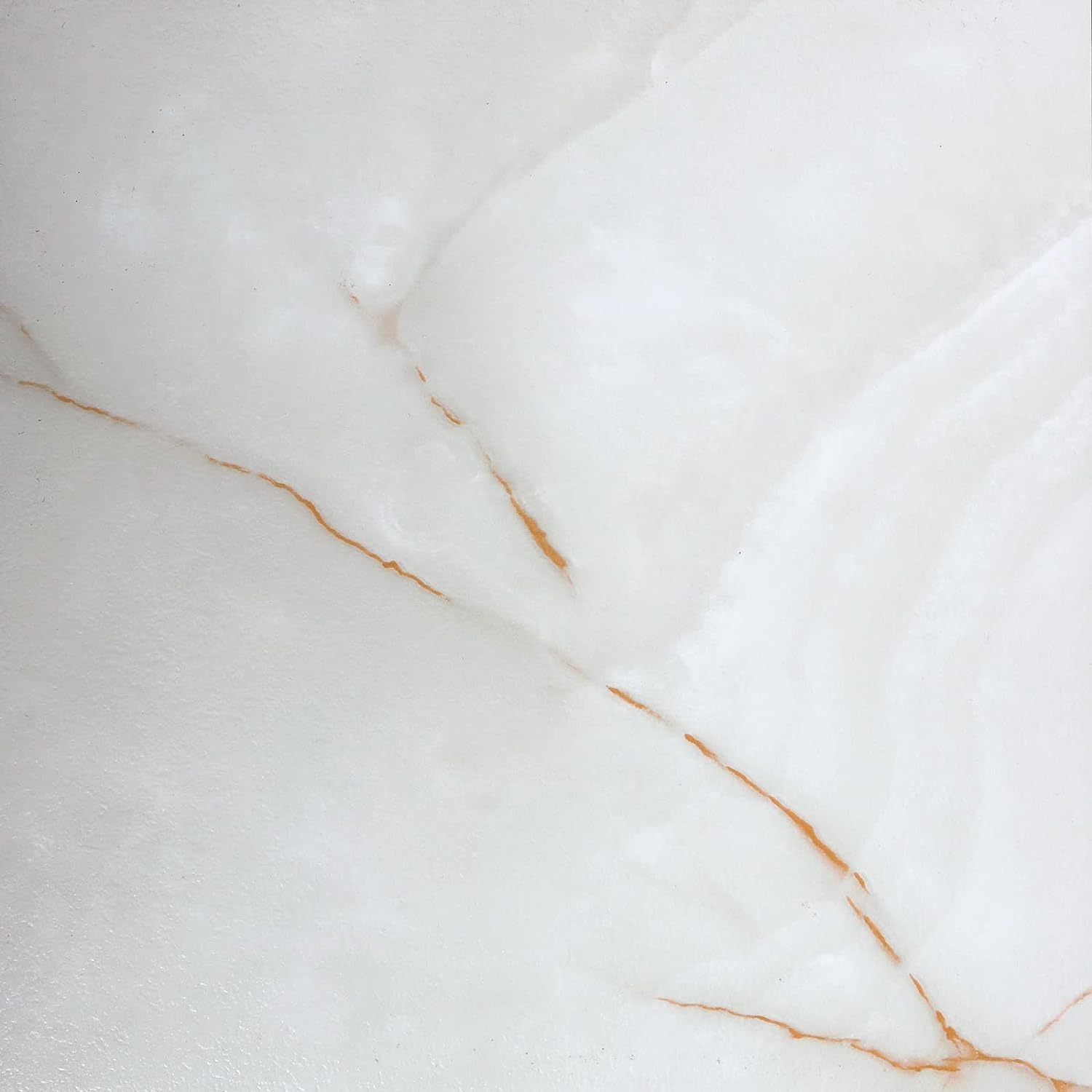 FunStick White Grey Peel and Stick Floor Tile 12"x12" Marble Vinyl Flooring Peel and Stick Tiles for Floor Waterproof Stick on Laminate Flooring for Bathroom Kitchen Bedroom Basement Floor Tiles 5 Pcs