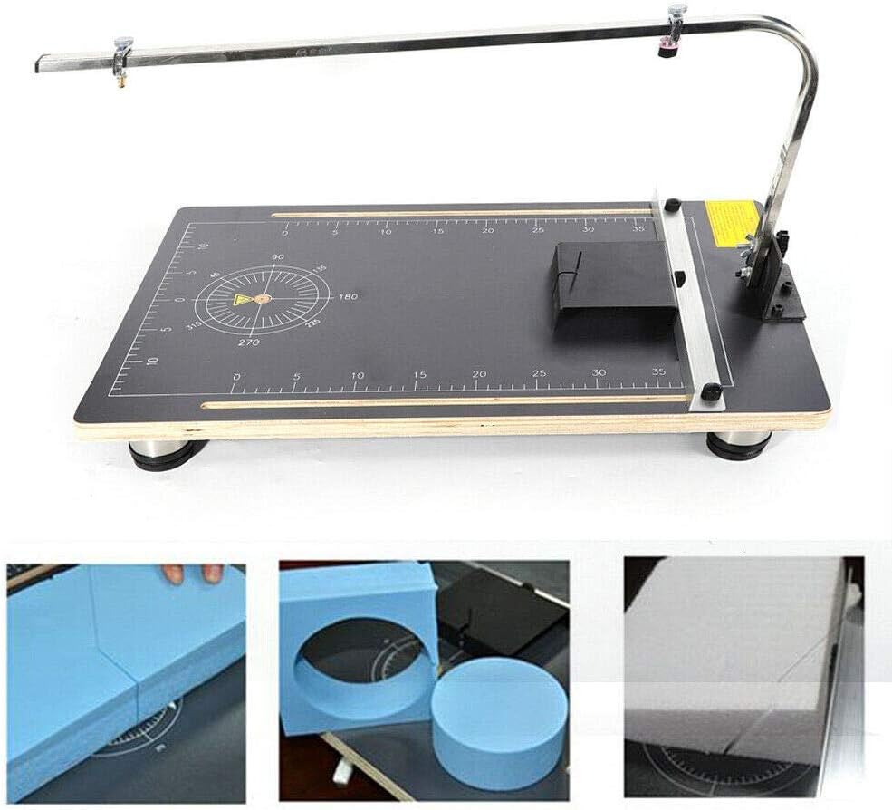Foam Cutting Machine, Hot Wire Foam Cutter Working Table Tool, Sponge Styrofoam Cutting Machine Thermoplastic Tool, Working Table Craft Machine