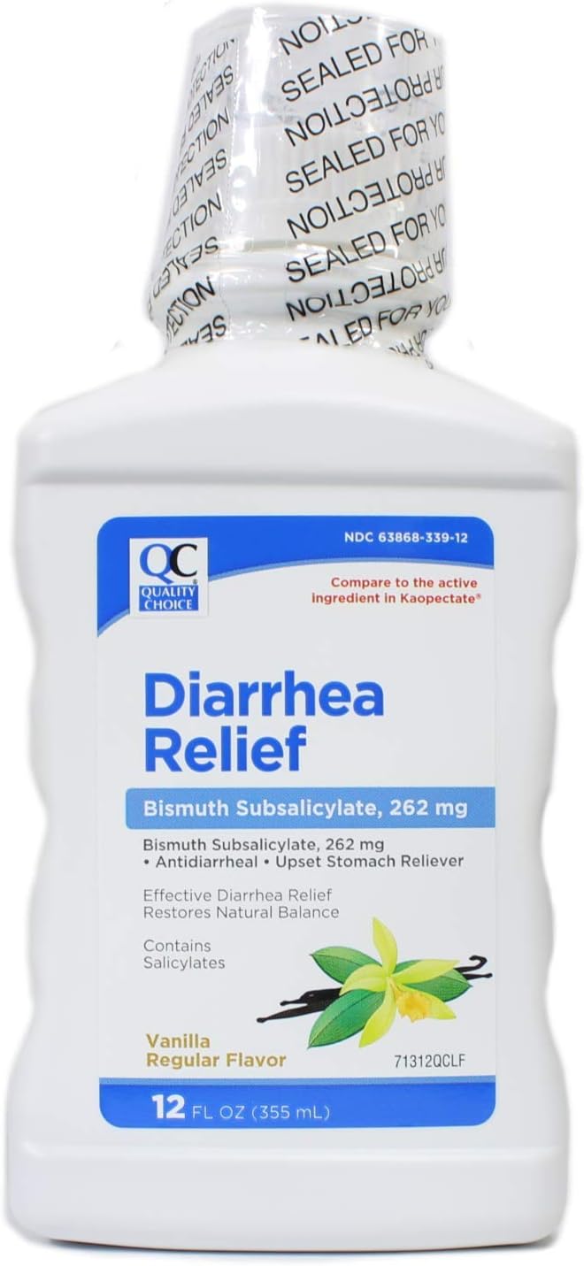 Quality Choice Diarrhea Relief Vanilla 12 Oz, Part # 35515-0948-12