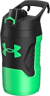 Under Armour 32 oz Insulated Water Bottles - Sports Water Jug with Handle, Fence Hook, Leak Resistant for Baseball, Football & More, 32 oz Water Bottles, Sports Water Bottle Insulated