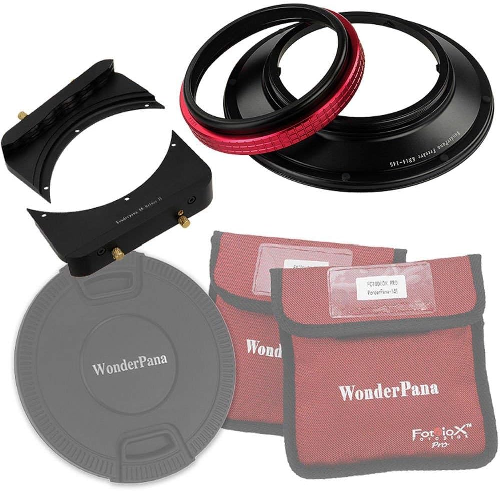 WonderPana Absolute 145mm Filter Holder Compatible with Rokinon/Samyang 14mm f/2.8 ED AS IF UMC Lens and Cokin X-Pro, LEE SW-150 Filter Holders
