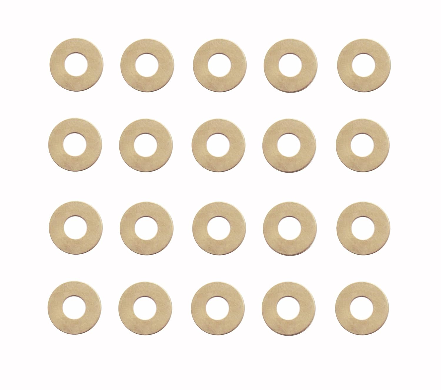 Compatible with Griptilian Mini 555 556 557 EDC Pocket Knife Brass Washer Gasket,Folding Knives Replacement Cushion Pad Ring,Pivot Pin Washers Bearing, 0.4x12x5.2 mm,Pack of 20 pcs