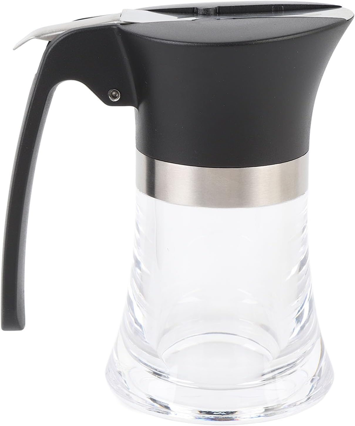 Stainless Steel Syrup Container 3.38oz | Leak - Proof Honey Jar for Chocolate/Peanut Butter/Maple Syrup | Easy Maintain Kitchen Container with Precise Pouring Spout