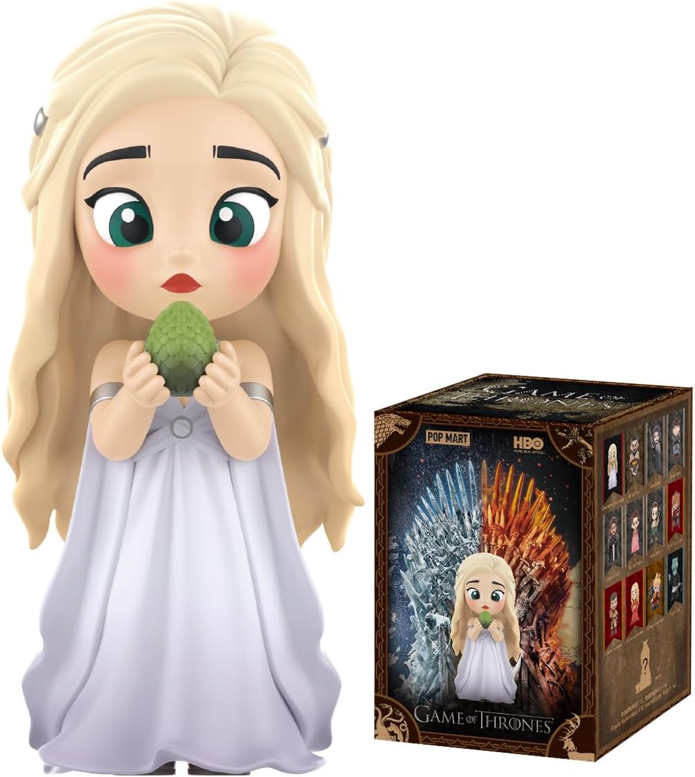 POP MART Game of Thrones Series 1Box 2.5 inches Articulated Character Premium Design gifts for women Fan-Favorite Collectible Toy Art Toy Action Figure