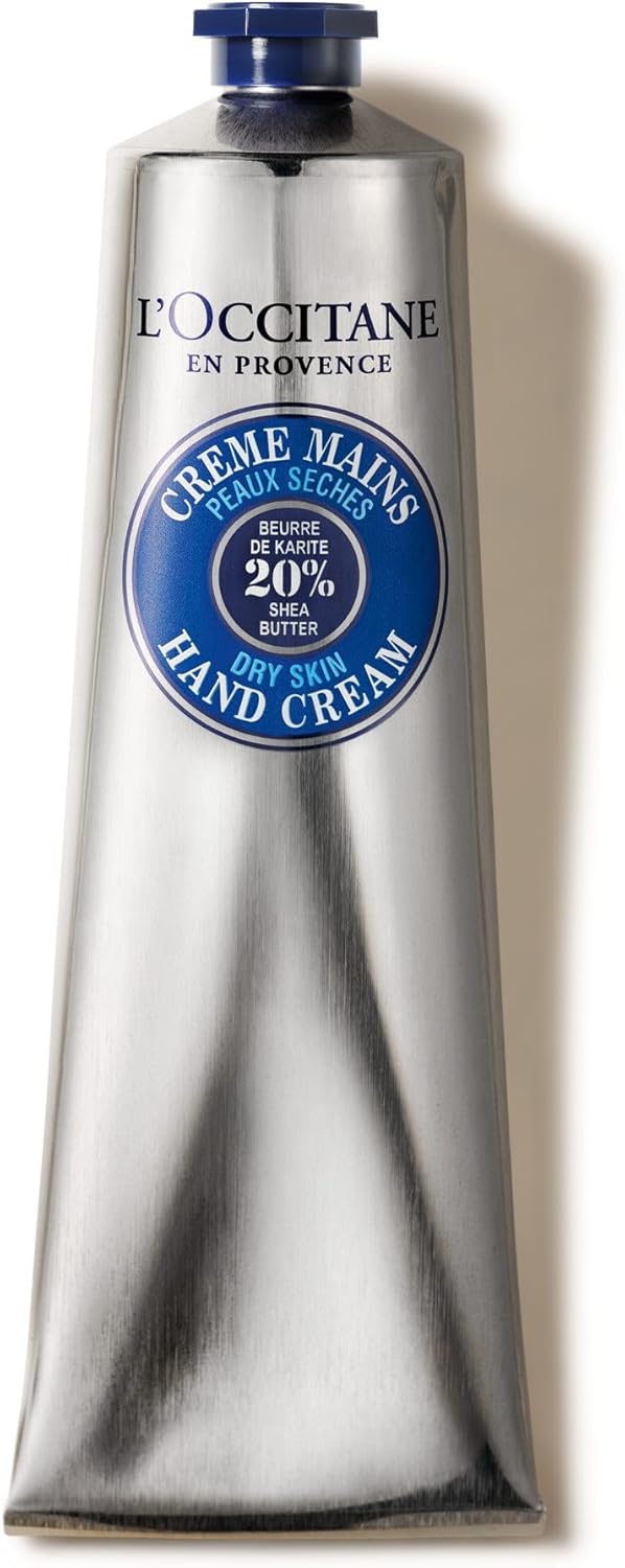 L'OCCITANE Shea Butter Hand Cream 150ml | Enriched with Shea Butter | Vegan & 98% Readily Biodegradable | Luxury & Clean Beauty Hand Care for All Skin Types