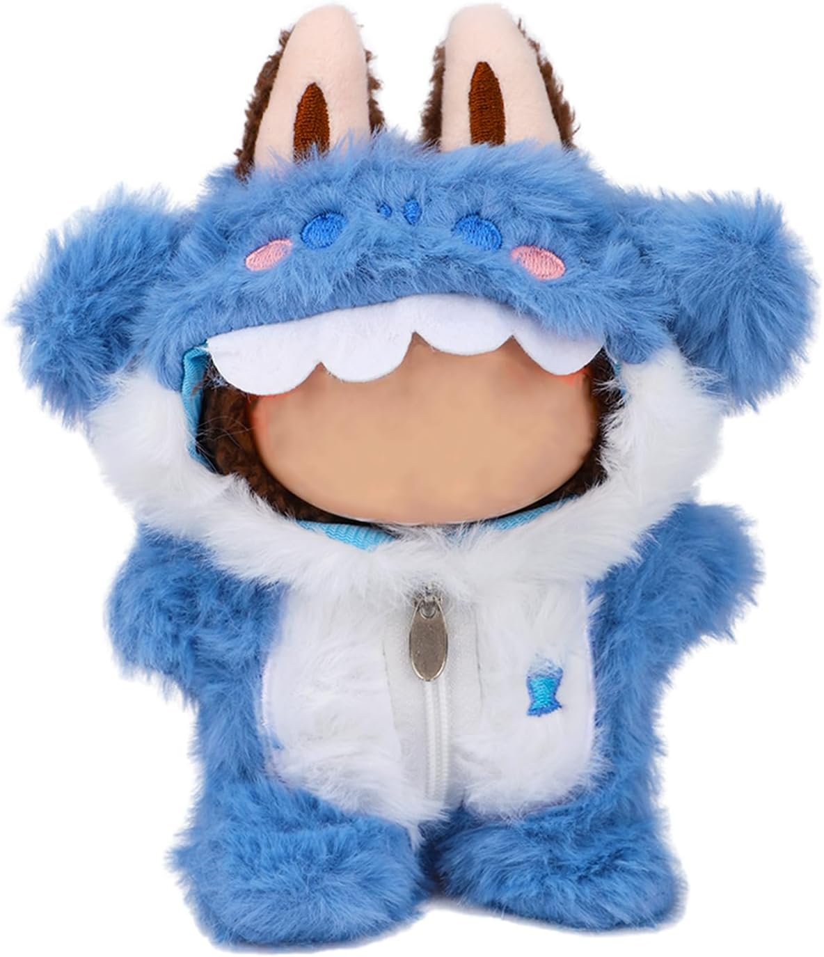 Gosknor Clothes for 6.7 Inch Dolls, Cute Animal Style Clothing Soft Doll Outfits Toy Costume Accessories Gifts for Dress-up Collectors Enthusiasts