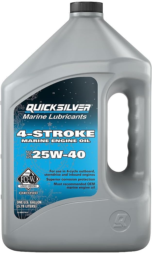 Quicksilver by Mercury Marine 25W-40 Marine Engine Oil