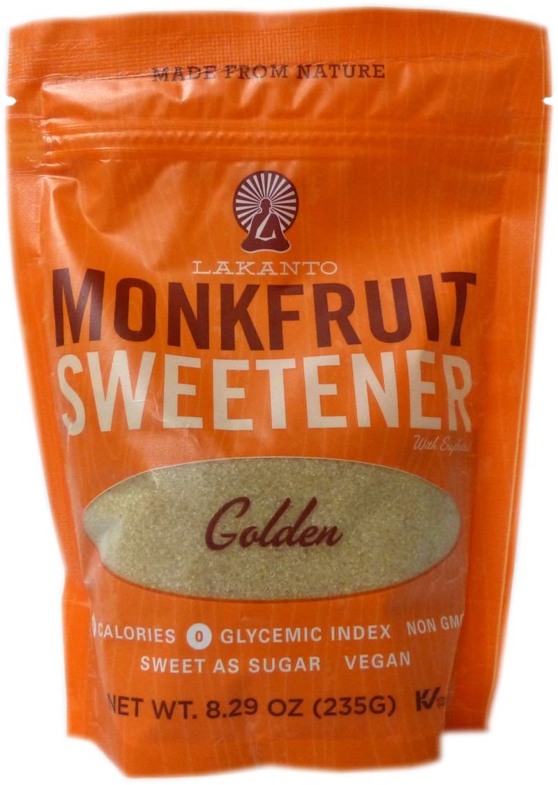 Lakanto Monk Fruit Sweetener All Natural Sugar Substitute, Golden,28.22 Ounce, 1.76 Pound (Pack of 1)