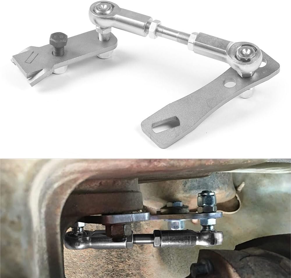 Transfer Case Linkage Kit Fits For Jeep Cherokee XJ Comanche MJ （1986-2001）version Stainless steel （Easy install ）