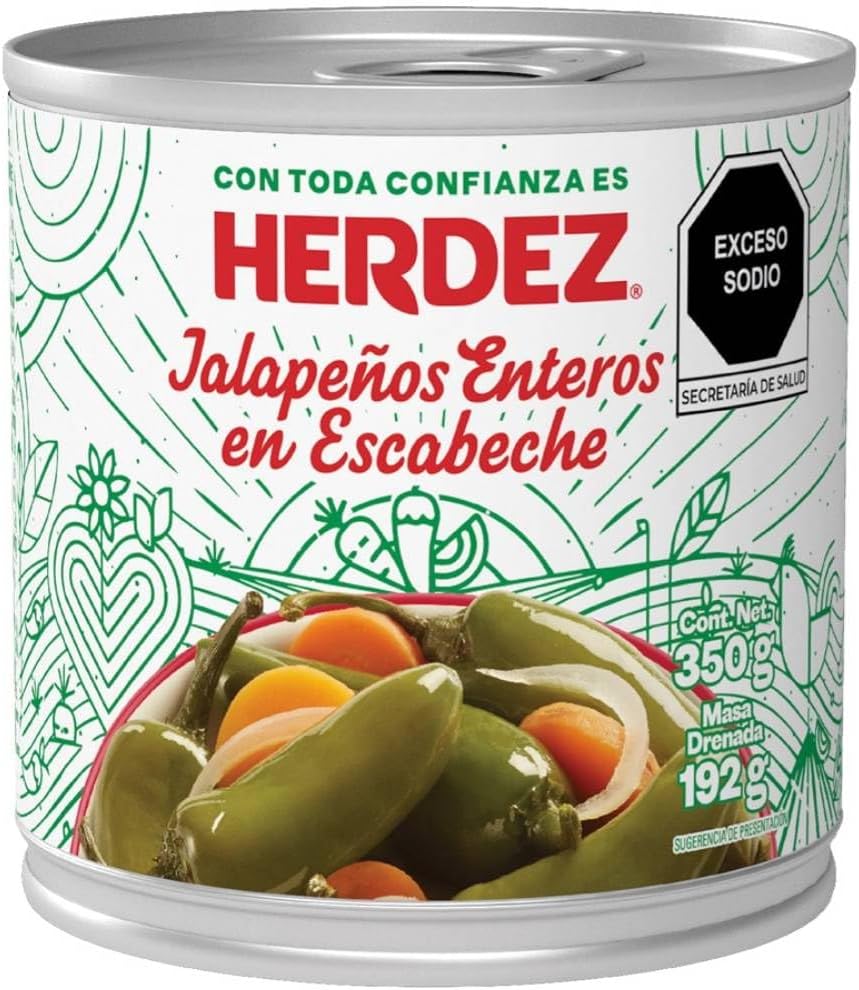 Herdez Whole Jalapeno Chili in Branched