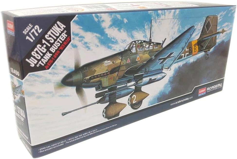Academy JU87G-1 Stuka "Tank Buster" Model Kit