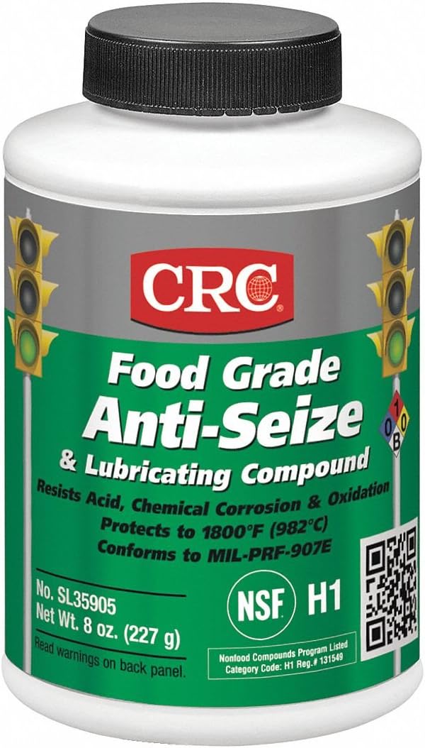 Sta-Lube SL35905 8oz Food Grade Anti-Seize Brush/Top