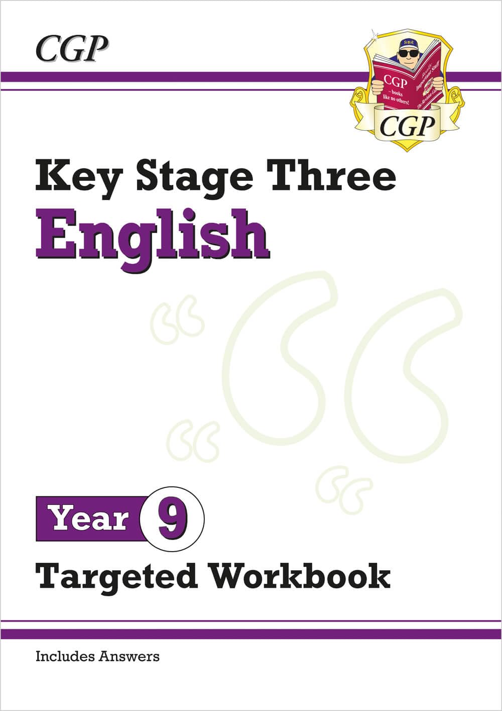 KS3 Year 9 English Targeted Workbook (with answers) (CGP KS3 Targeted Workbooks)
