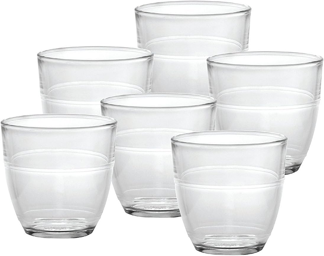 Duralex Set of 6 Tumblers, Clear, 7.75-Oz.
