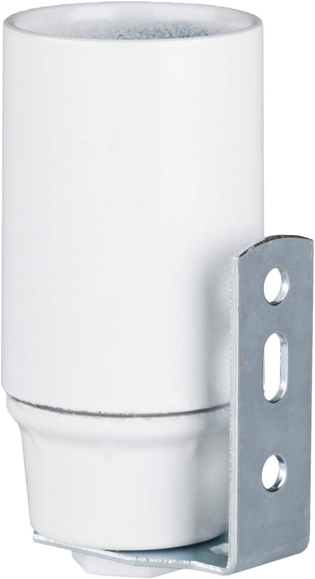 Legrand, Lamp Holder, E14 Socket, Wall Fixing, White