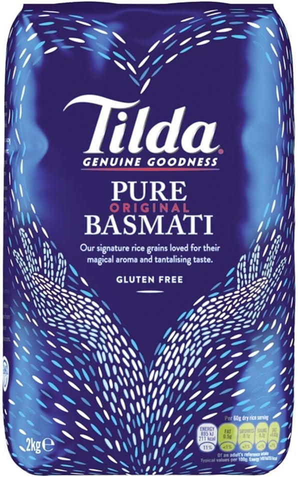 Tilda Pure Basmati Rice, 2kg