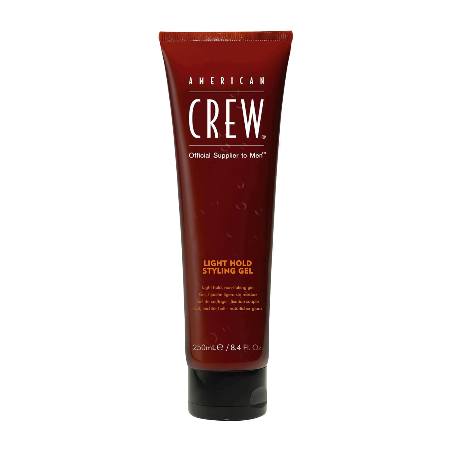American Crew Men's Hair Gel, Light Hold with Low Shine, 8.4 Fl Oz