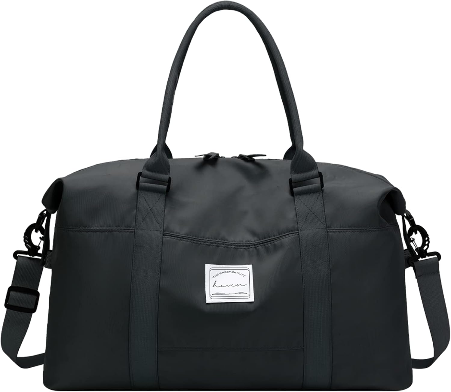 Hayayu Weekend Bag for Women Overnight Bags Travel Duffel Carry on Luggage Holdalls for Women Sports Bag Gym Bag Weekender Handbag, 55x27x18cm