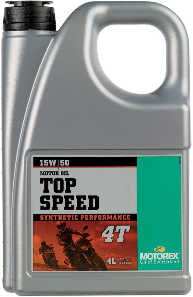 Motorex Top Speed 4T Oil - 15W50 - 4 Liter 171-435-400