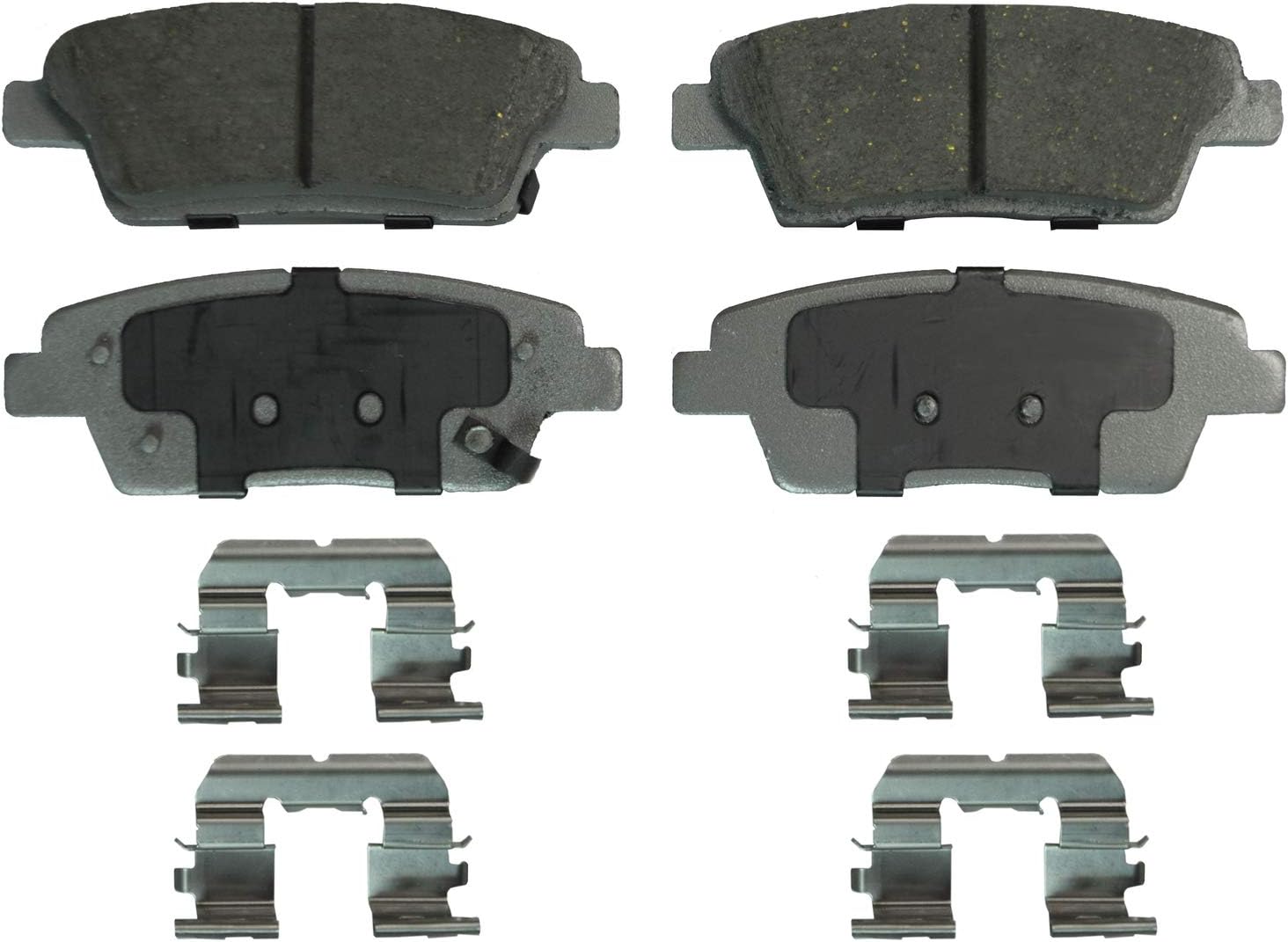 Wagner Brake ThermoQuiet QC1551 Ceramic Disc Brake Pad Set