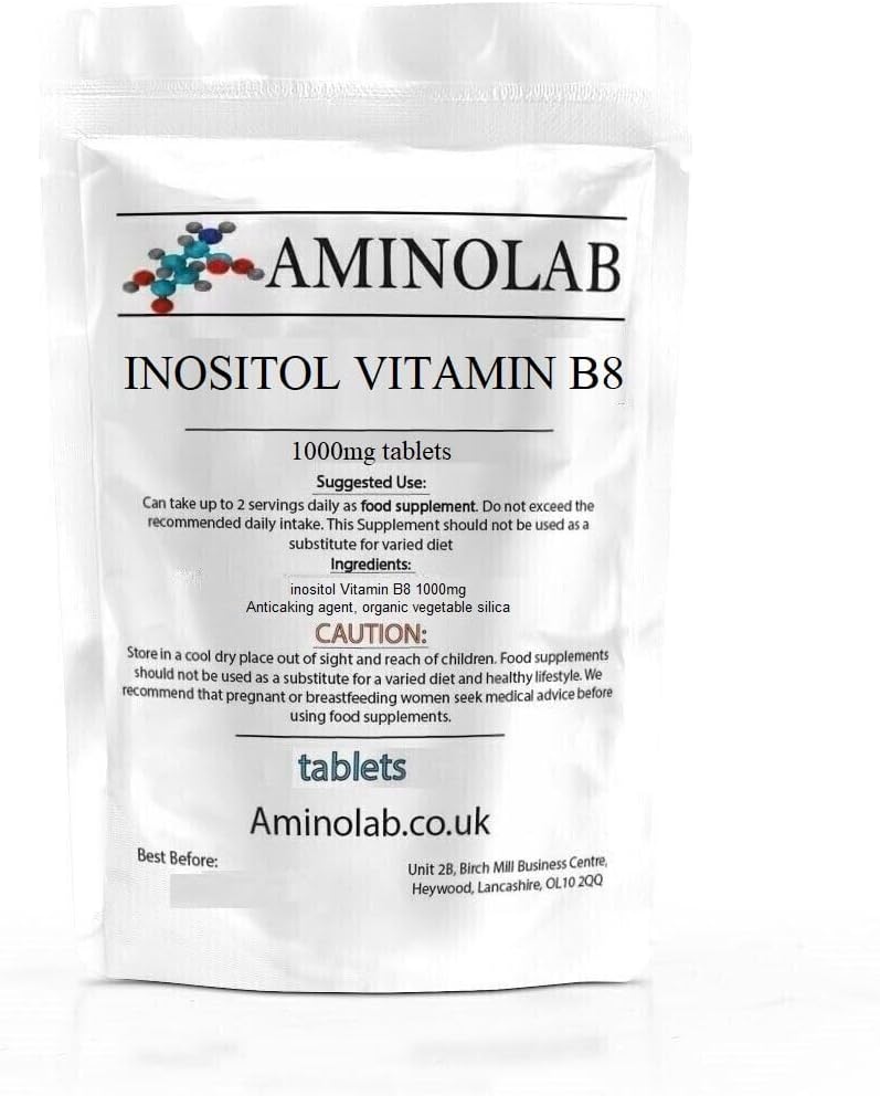 Aminolab - Inositol Vitamin B8 1000mg 60 Tablets