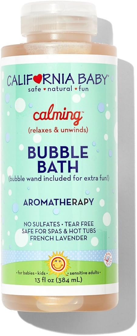 California Baby Bubble Bath, Calming, 13 oz Bottle