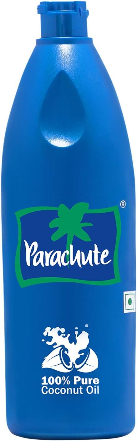 Parachute 100% Pure and Natural Unrefined Coconut Oil | No Chemicals & Added Preservatives | 500ml Bottle