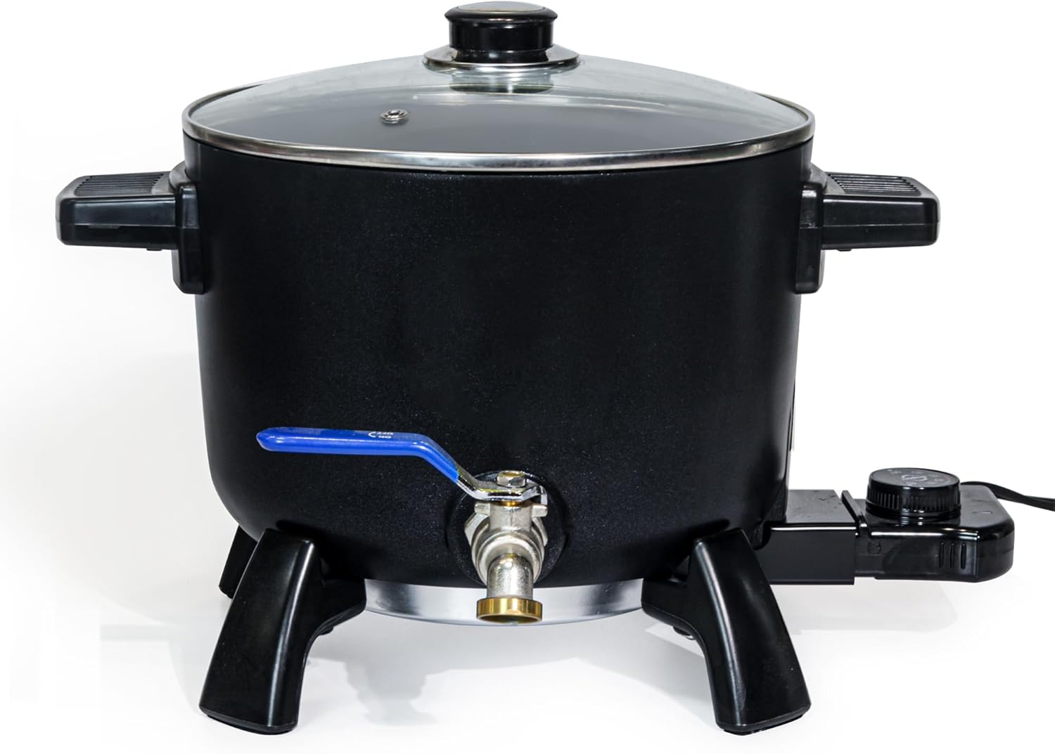 Wax Melter for Candle Making, 6L Large Wax Melting Pot with Spout for Soy Wax Soap Base Candle Making Supplies Easy Pour & Non-Stick & Temps - UK Plug