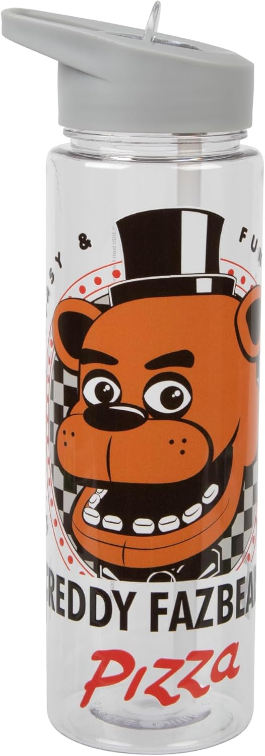 Five Nights at Freddy's Pizza UV 24 Oz Tritan Water Bottle