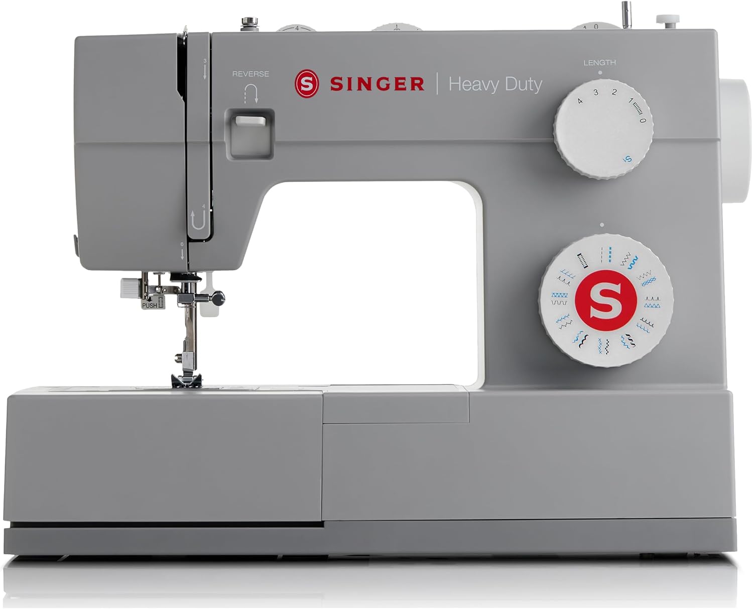 SINGER® 4423 (Grey) High Speed Heavy Duty Sewing Machine with Accessory Kit