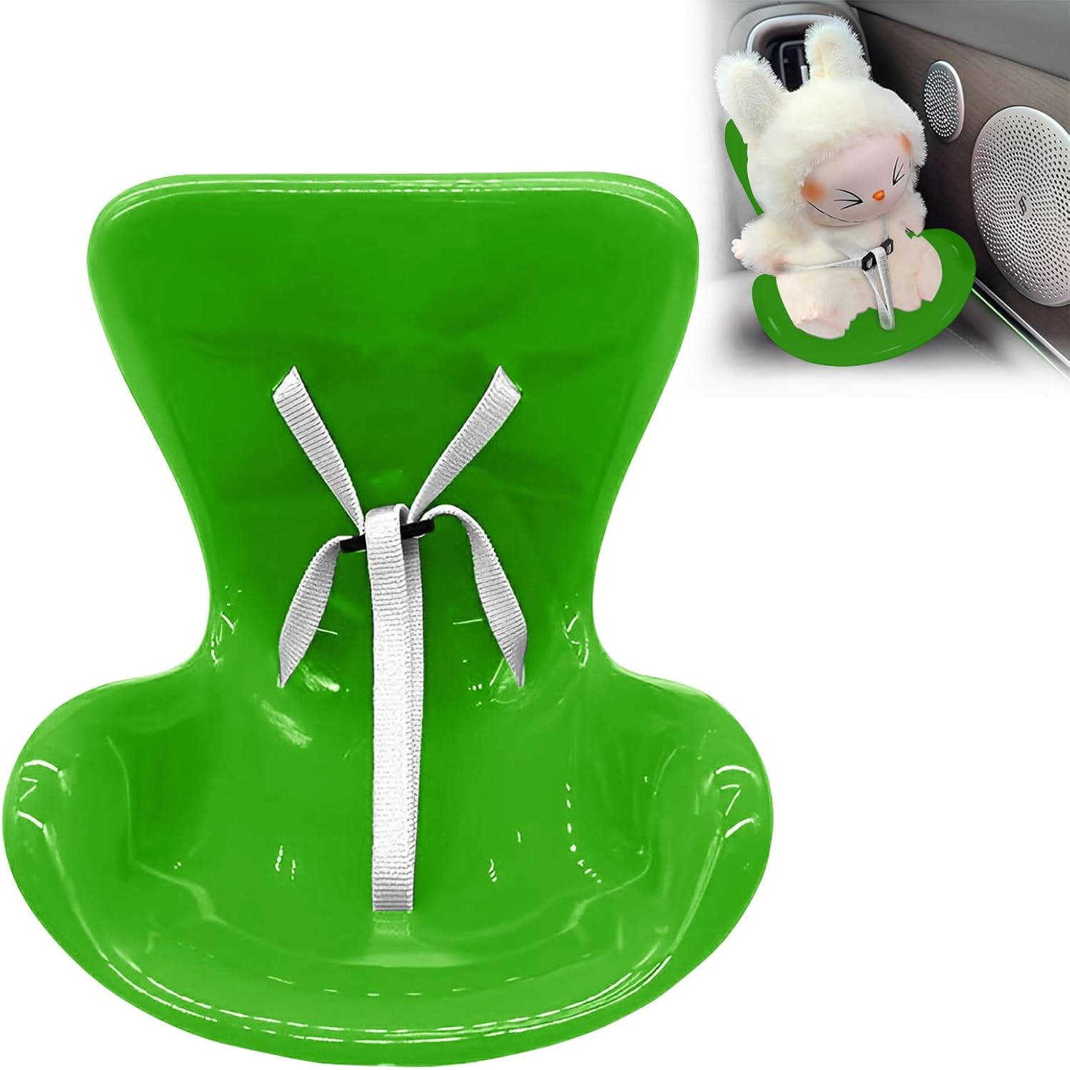 Fashionable car Ornaments,Car Decorations,Plastic Decorations Accessories,Decorative Sofa Seat for Car Air-Conditioning Vents,Sofa Decorative Ornaments Suitable for Display (Green)