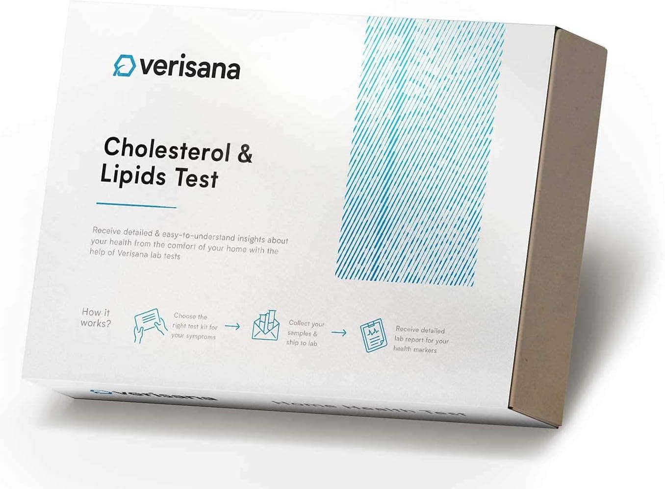 Cholesterol and Lipids Test – Check Your HDL, LDL and Triglyceride Levels – CLIA-Certified Lab – Verisana